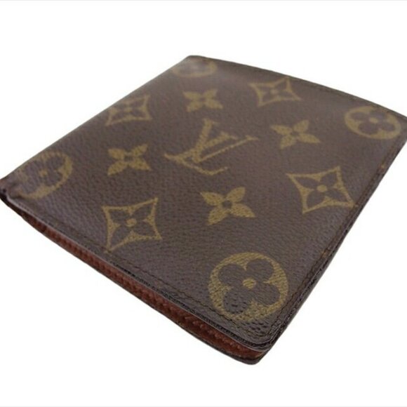 LOUIS VUITTON Bi -fold wallet USED - Picture 4 of 11